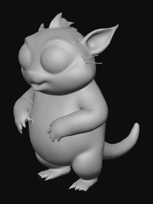 3D model for Whisker Paws