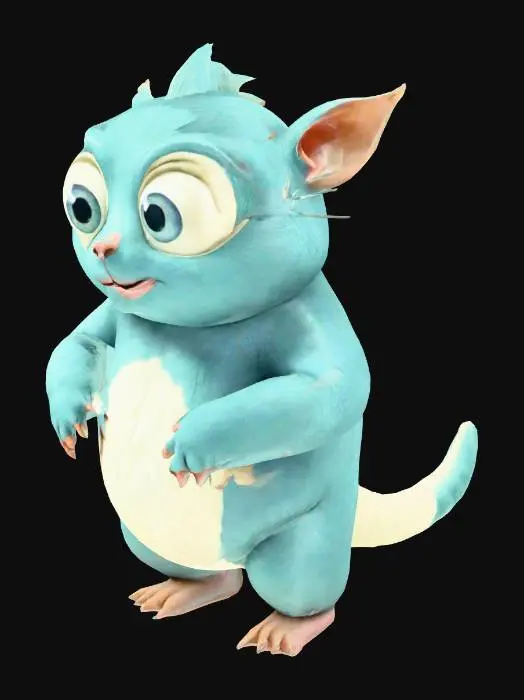 3D model for Whisker Paws