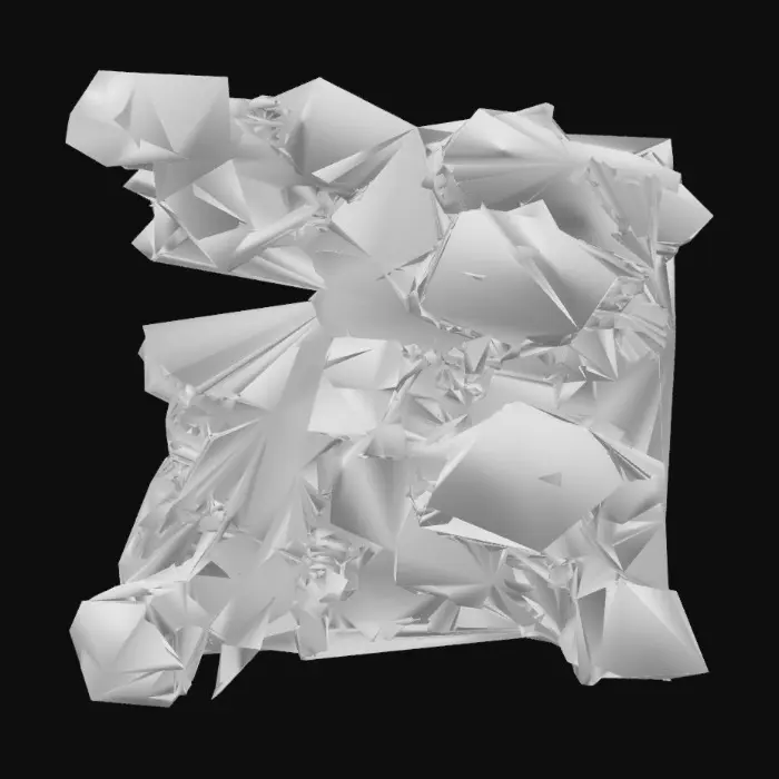 3D model for maak een sloppenwijk met tantoe veel detail in html moet realistich zijn en groot
