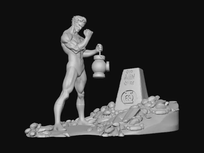 3D model for RIP Abin Sur