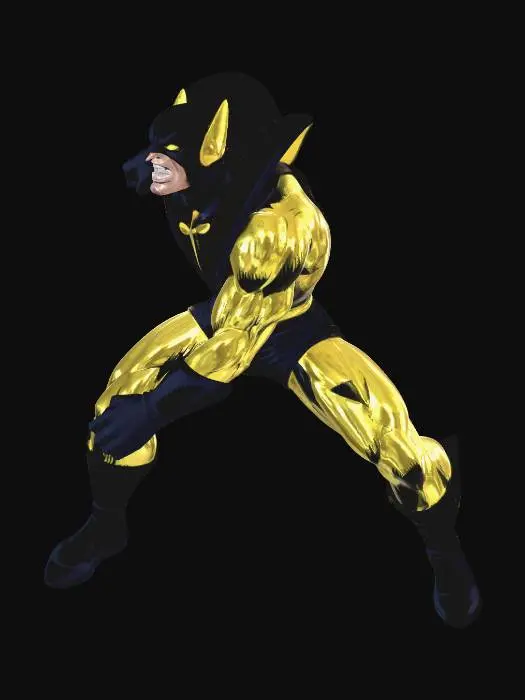 3D model for Pym Yellowjacket