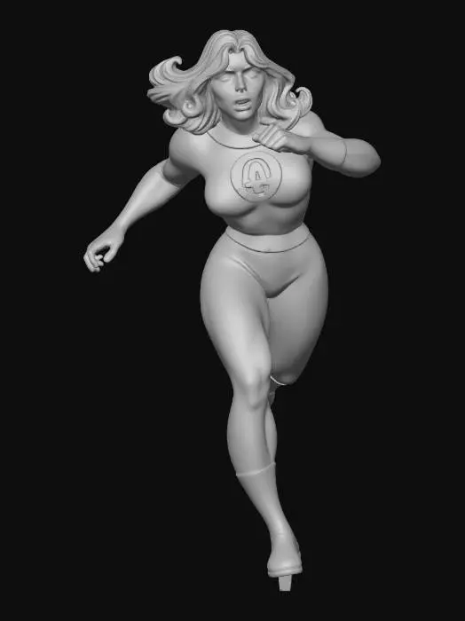3D model for Incisible Girl