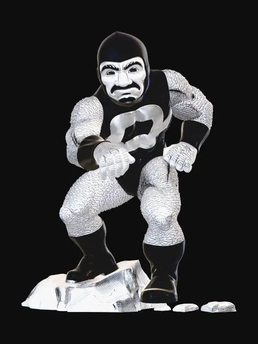 3D model for Checkerboard Warrior