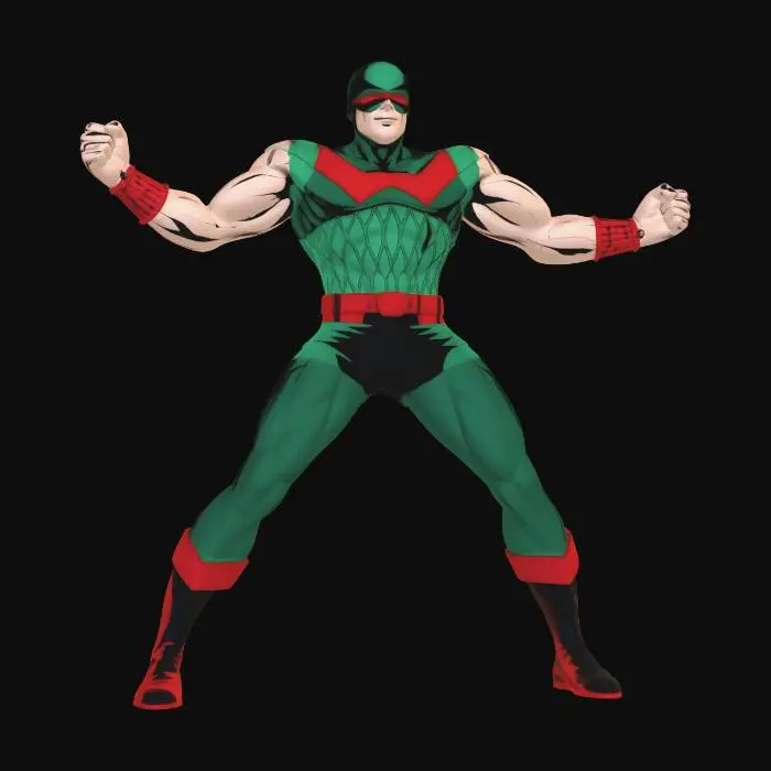 3D model for Wonderman Ver1