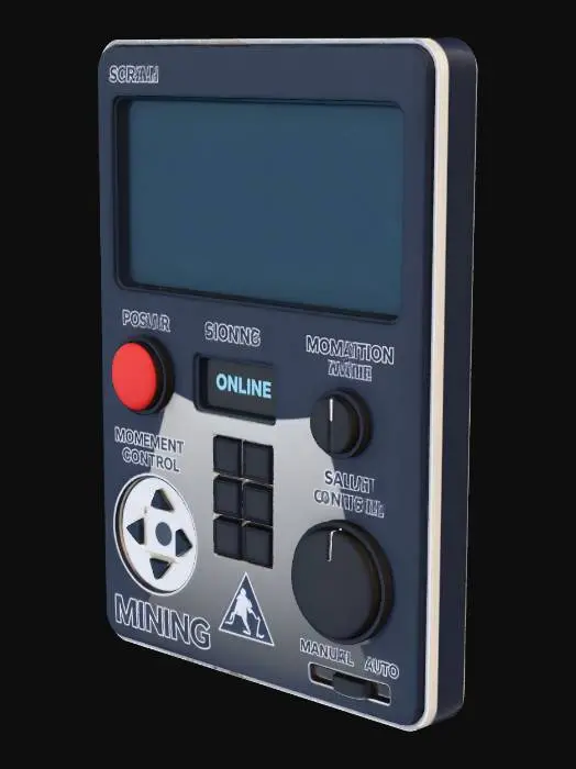 3D model for Robotic Excavator Interface