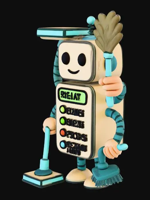 3D model for Cleaning Bot Ready