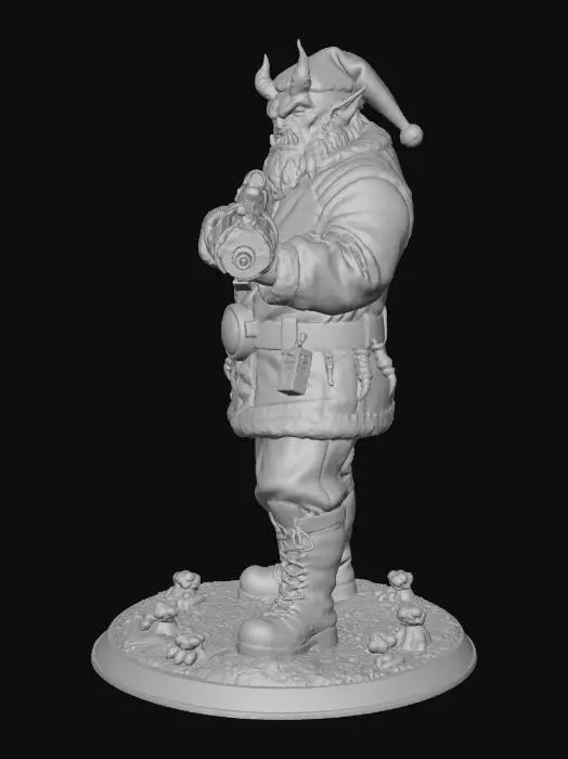 3D model for Krampus Claus Arsenal