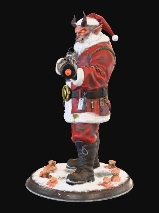 3D model for Krampus Claus Arsenal