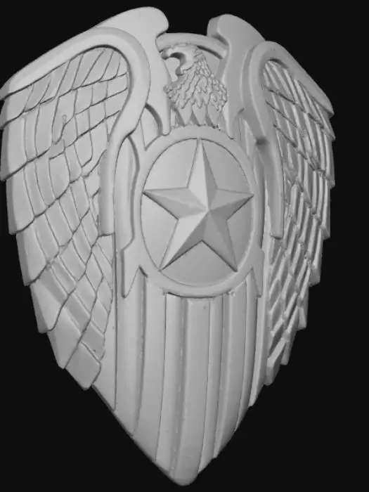 3D model for US Eagle Shield