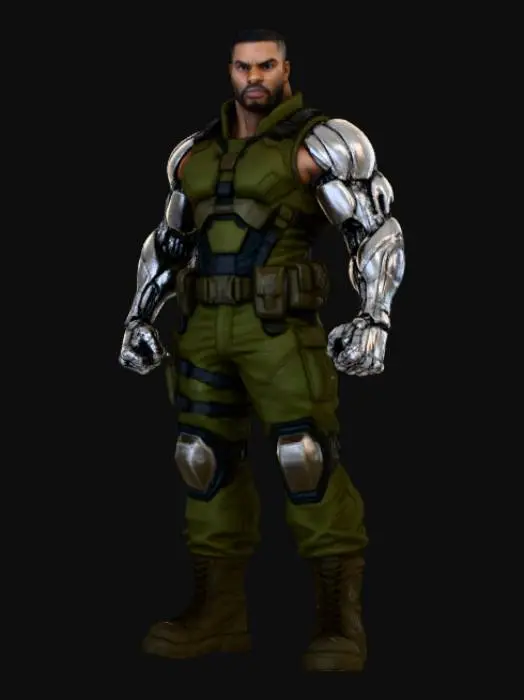 3D model for MK Jax