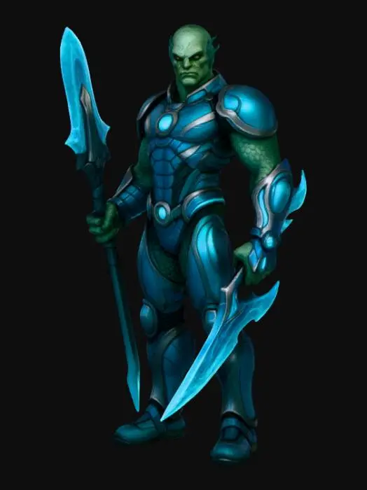 3D model for Atlantis Warden