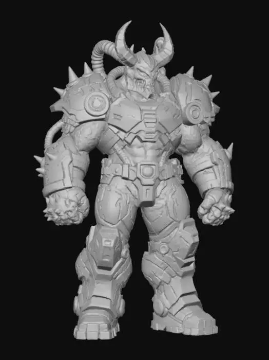 3D model for Infernal Juggernaut