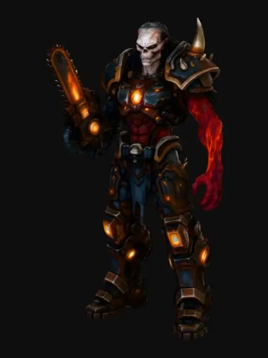 3D model for Infernal Lich