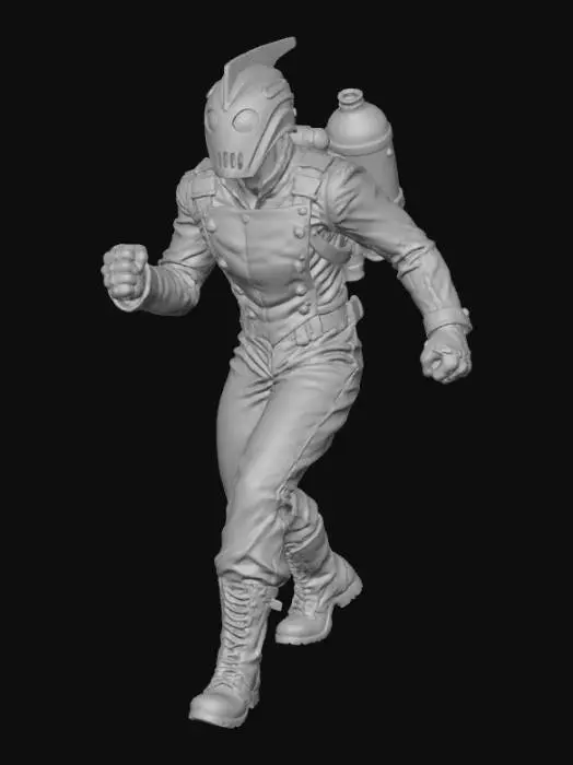 3D model for The Rocketeer