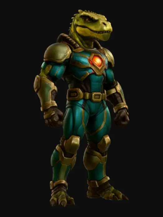 3D model for Jurasic Warrior