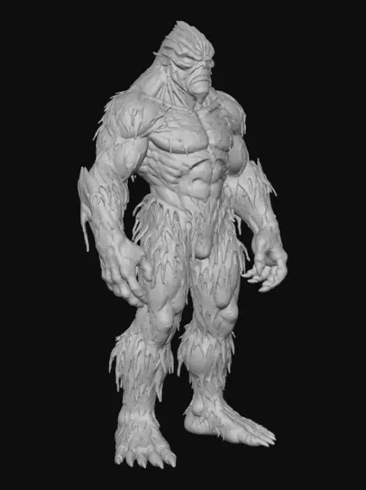 3D model for Swamp Creature