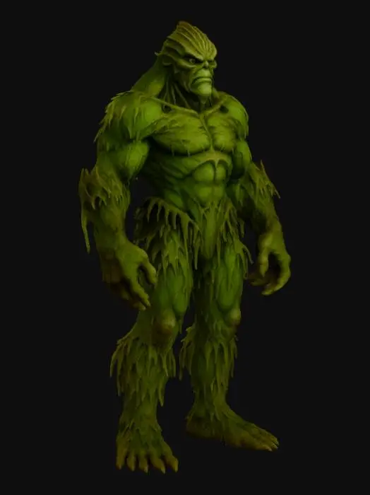 3D model for Swamp Creature