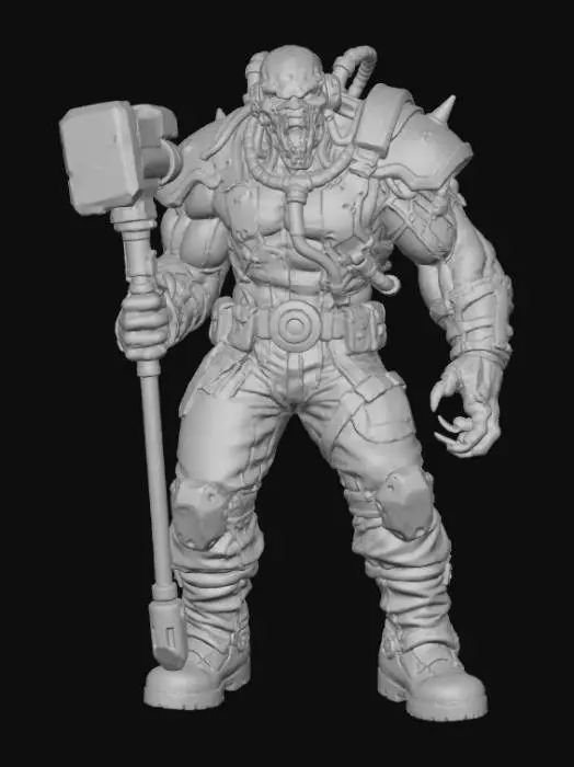 3D model for M3CH-Hammer Enforcer