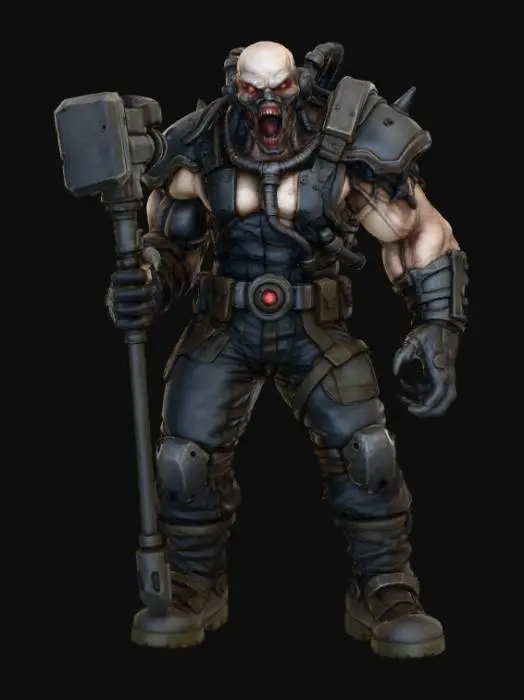 3D model for M3CH-Hammer Enforcer