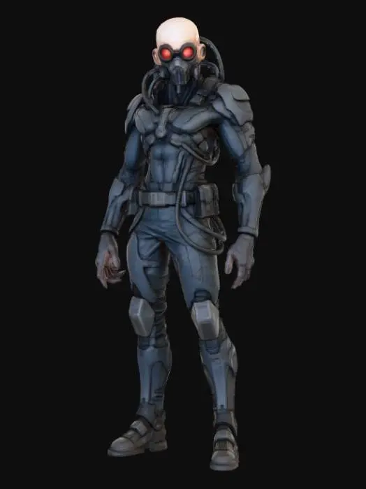 3D model for Psycho-Sapiens