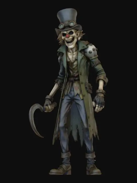 3D model for Steampunk  Creeper