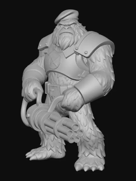 3D model for Yeti Commando