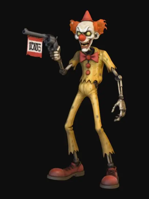 3D model for Clown Animatronic