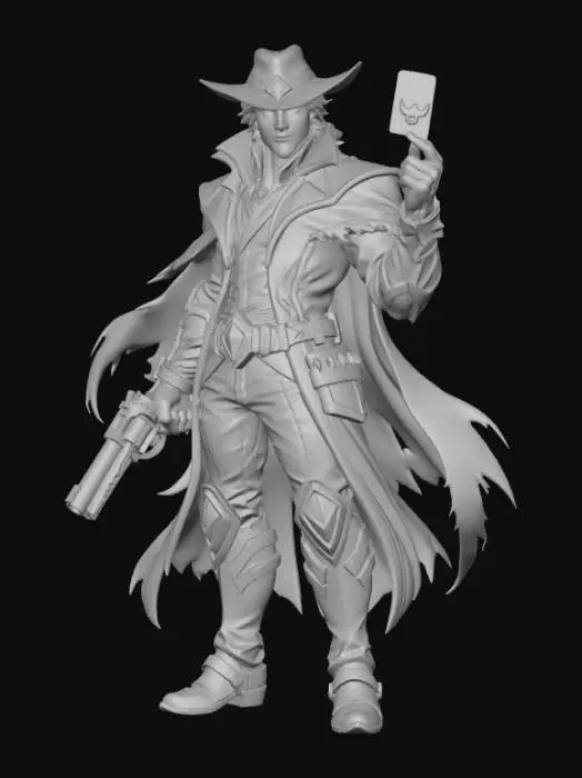 3D model for Gunslinger