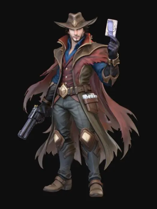 3D model for Gunslinger