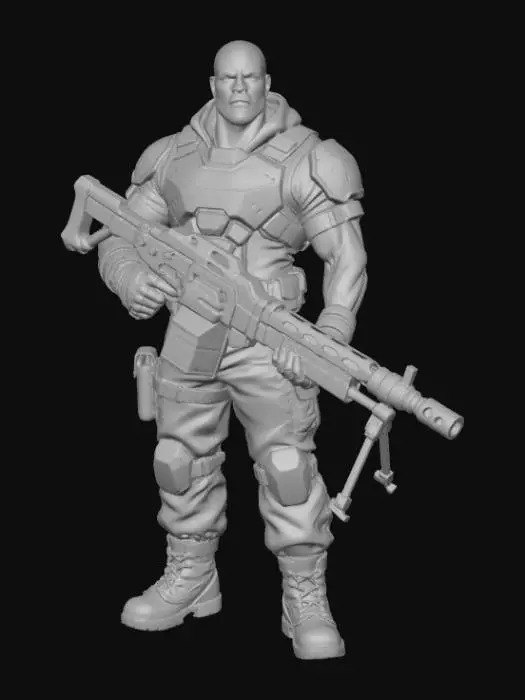 3D model for Vanguard Tank