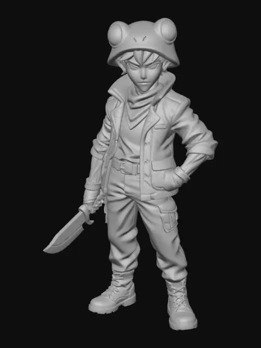 3D model for Frogger Kid