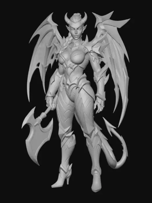 3D model for Demona