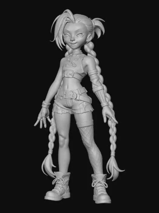 3D model for Jinx