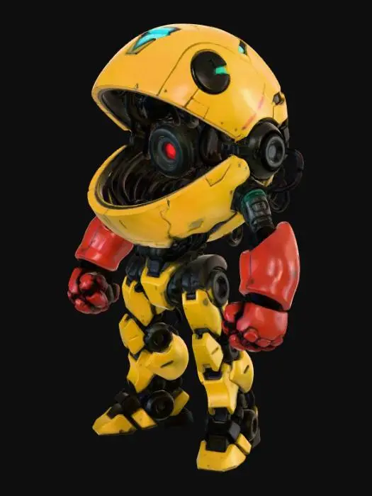 3D model for Pac-Man