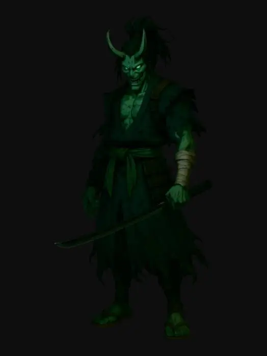 3D model for Oni Samurai