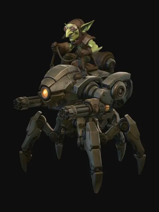 3D model for Goblin Pilot on the Iron Spider