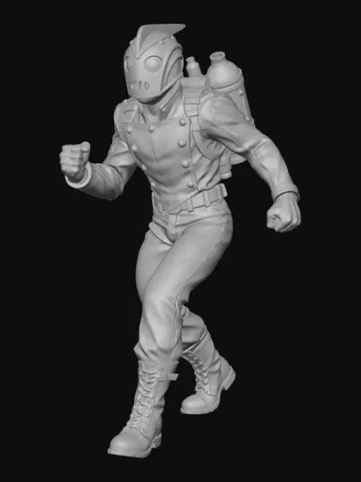 3D model for The Rocketeer