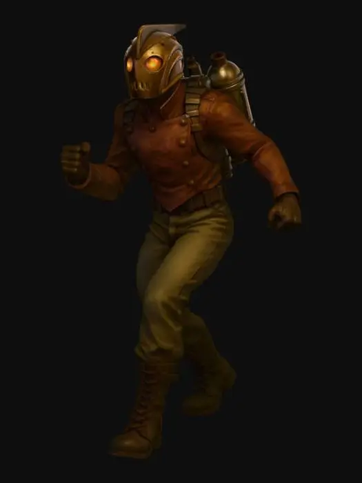 3D model for The Rocketeer