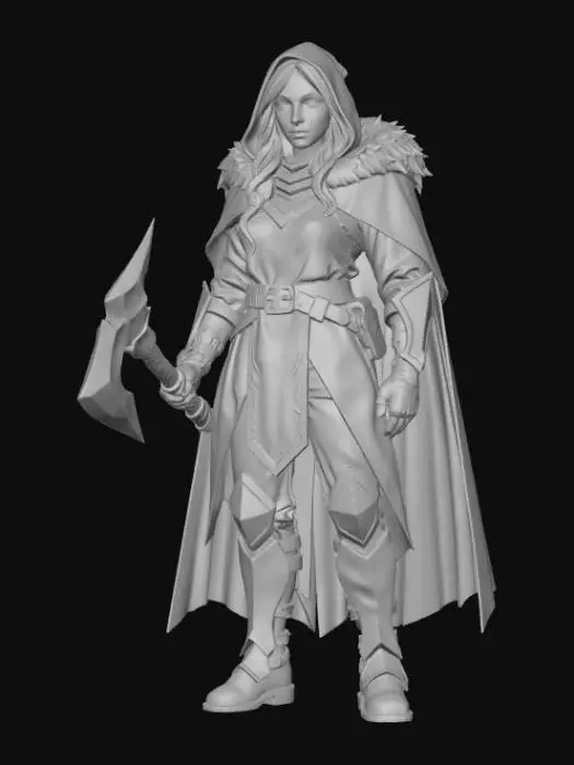 3D model for Frostwarden