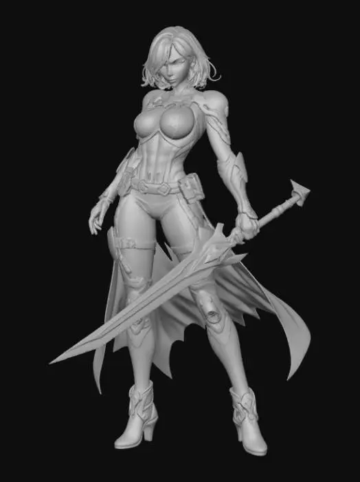 3D model for Nightblade