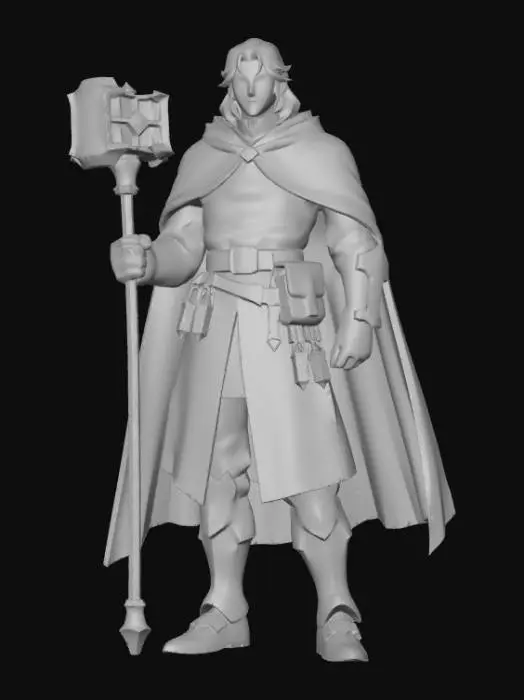 3D model for Steampunk Archmage