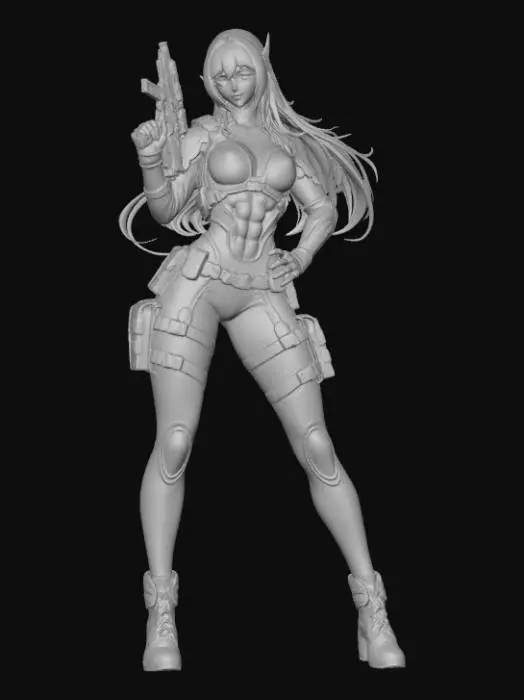 3D model for Azure Valkyrie