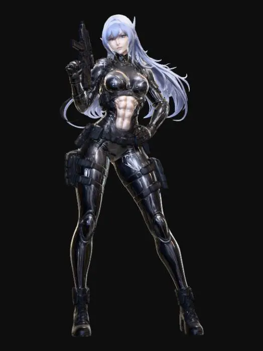 3D model for Azure Valkyrie