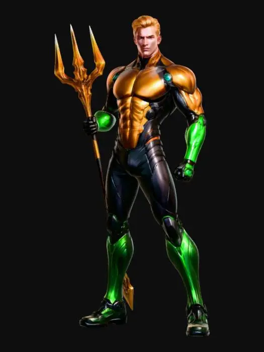 3D model for Aquaman