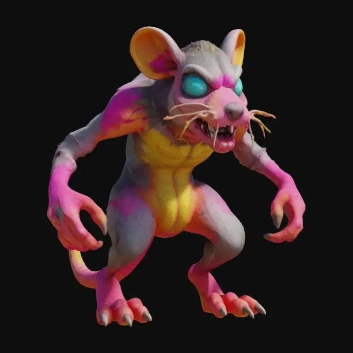 3D model for Furious Vermin