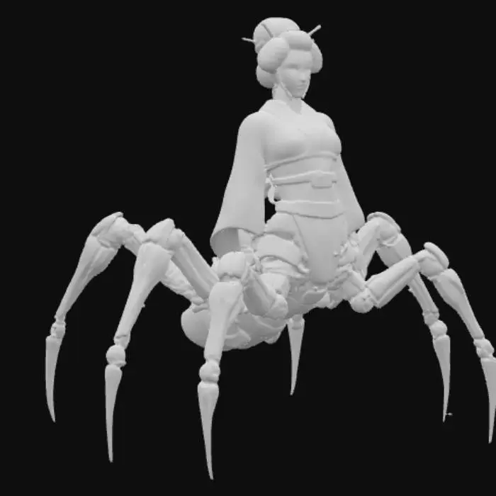 3D model for Geisha Mechanica