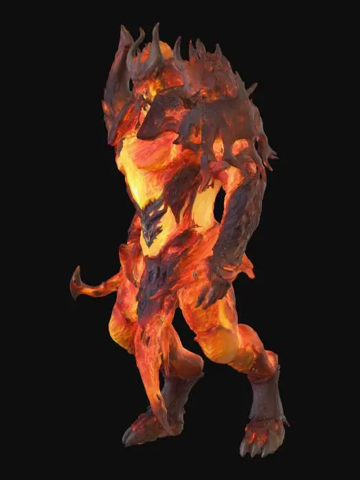 3D model for Infernal Colossus