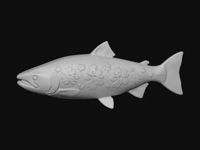 3D model for Sakura Salmon