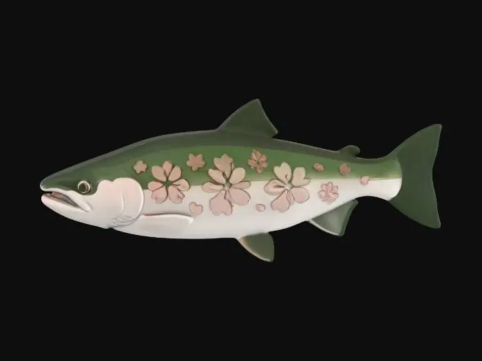 3D model for Sakura Salmon