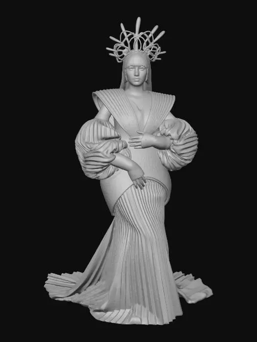 3D model for Celestial Elegance